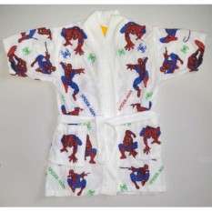 KIMOKD10 - Kimono Handuk Anak Spiderman
