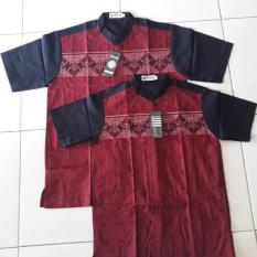 Koko Couple Ayah dan Anak Elegan Murah - Merah