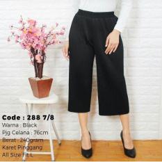 288 - KULOT PLISKET WANITA 7/8 GOOD QUALITY