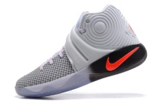Kyrie 2 BHM EP Irving Basketball Shoe Mens Sneakers Top Quality Authentic Offical Grey Size EU:42 - intl