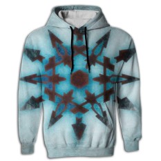 Long Sleeve RWBY Weiss Symbol 3D Printed Generous Adult Hooded Sweatshirt