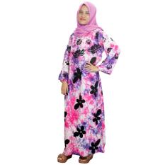 Longdres Lengan Panjang Batik Cap Halus Pekalongan, Baju Tidur, Piyama, Kancing, Daster Bumil, Daster Busui (RLD001-13)