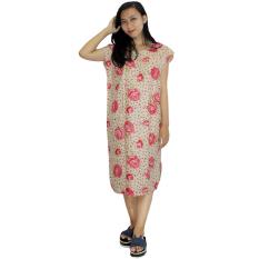 Midi, Daster Midi, Dress Santai, Baju Tidur, Piyama, Atasan Batik (BPT002-42)