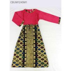 Mila Style - Baju Gamis Anak Songket 7-8 Tahun CBUM1245 - Multicolor