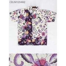 Mila Style - Baju Kemeja Batik Anak Katun Cibulan CBUM1294 - Multicolor
