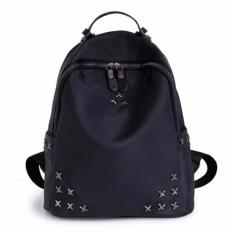Montana Tas Ransel Korea Style DOTS Studded Backpack - Hitam
