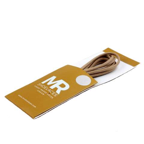 Mr. Sholeaces - Tali Sepatu Lilin Bulat 2-3mm - Krim