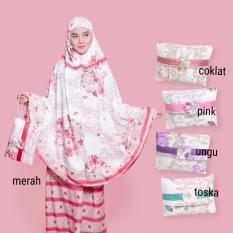 Mukena Bali Rayon Nadimah Merah