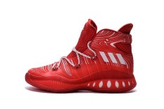 NBA Andrew Wiggins Sneakers Performance Crazy Explosive 2017 Primeknit Basketball Shoes For Man Adult Lightweight Non slip Red White Size EU:40
