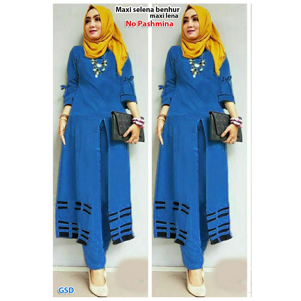 NCR- Set baju Muslim Wanita Terbaru- Set Lena 