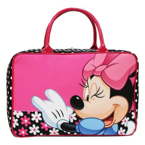 Onlan Travel Bag Karakter Anak Bahan Kanvas Halus - Pink 1