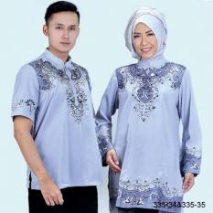 Original Azzurra Jual Dress Muslimah Couple Wanita 335-35 Warna : Abu Terbuat dari Bahan : Kelly
