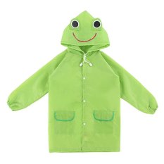 Ormano Jas Hujan Anak Usia 3-5 Tahun Funny Rain Coat Motif Frog Kodok Unik Bahan 100{55e037da9a70d2f692182bf73e9ad7c46940d20c7297ef2687c837f7bdb7b002} Polyester Best Seller Kuat dan Tahan Lama Baju Pelindung Melindungi Mencegah dari Air Hujan Waterproof Ringan Mudah dikemas dibawa Dalam Tas Saat Jalan-jalan Sekolah Rek