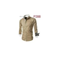 P288 Kemeja Pria Keren Slimfit GOOD TAILOR SIZE LENGKAP
