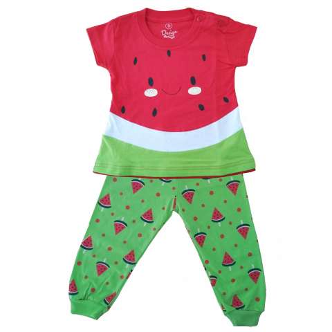 Pajamas Watermelon Dessan Lengan Pendek 2