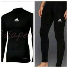 Paket Baselayer Paket Baju dan celana Renang longsleeve lengan panjang dan Celana Panjang manset