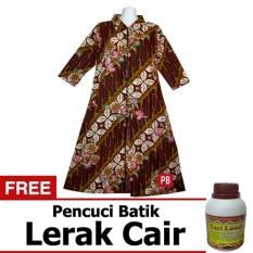 Pasar Beringharjo Fashion Baju Kemeja Atasan Dress Katun Batik Wanita Dewasa Kerja Kantor Kasual - Non Seragam Sarimbit Couple Keluarga Murah - Terbaru Modern - Outer Earlita Rit Non Furing Muslim Gamis Hijab Tunik