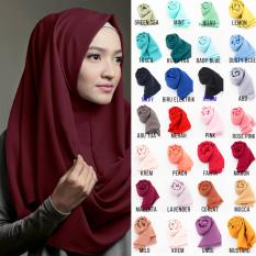 PROMO DISKON Pashmina Instan - Kerudung Hijab Jilbab Instan Khimar Instan - Pashmina Murah