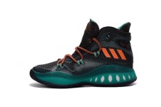 Performance Crazy Explosive 2017 Primeknit NBA Andrew Wiggins Sneakers For Man Basketball Shoes Official Adult Non slip Black Orange Jade Size EU:40