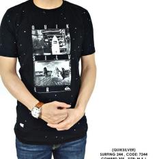 PROMO - BAJU KAOS SURFING DISTRO QUIK SILVER QUIKSILVER 61 COWOK PRIA PREMIUM - KAOSDISTRO