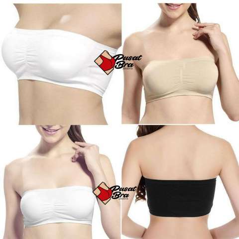 Solola - Amanda Strapless Bra Kemben Polos (Sudah ada CUP) 1