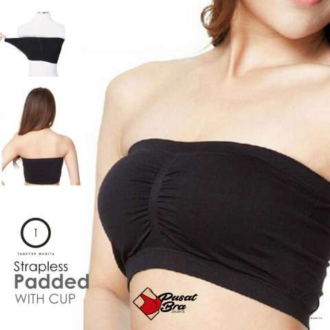 Solola - Amanda Strapless Bra Kemben Polos (Sudah ada CUP) 3