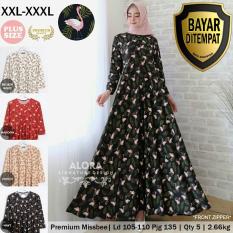 RATU SHOPPING Gamis lgm1015 Miss bee XXL xxxl balotelly gamis motif batik gamis motif bunga/ gamis busui / gamis bumil / gamis jumbo / gamis big size / gamis plush size / gamis pesta / gamis harian / gamis fashion / gamis trendy