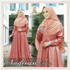 RB-READY BAJU MUSLIM GAMIS NADIRAN GLAMOUR FREE KHIMAR BUSUI ORI EP