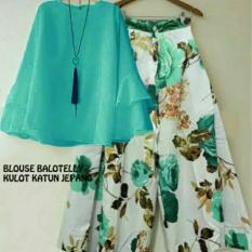 ROSALINA SET KULOT - Baju Setelan Celana Kulot Terbaru Busana Muslim Murah Baju Pesta Wanita Modern