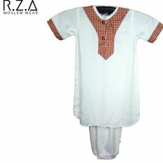 RZA Moslem Wear Gamis Anak Baju Jubah Koko Bayi Dan Balita Model TURKI Polos Kerah Cina Umur 2 tahun / Baju Lebaran Bayi Daily