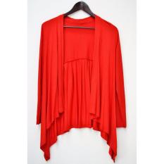 Sahira Mira Cardigan Polos - Merah
