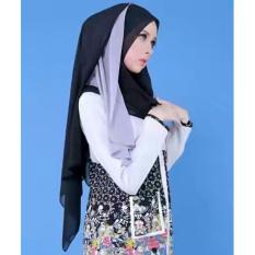 Selendang Instan Casual Wanita Muslim Flowy Fit Swarovski By Zoya