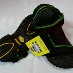 SENDAL GUNUNG SELOP TALI LIST HIJAU