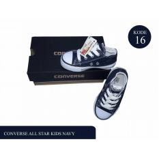 sepatu anak anak murah / sneakers anak cowo warna navy jeans