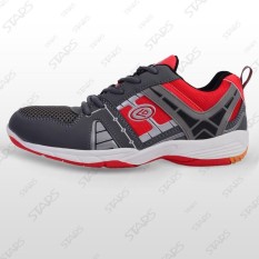 Sepatu Conae Badminton Expander Merah Abu Abu