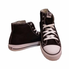 Sepatu NORTH STAR High Cut Black/White