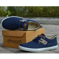 Sepatu Pria Sanati / Casual Remaja dan Dewasa - DHOOM RIDDICK - Hitam / Coklat / Abu-abu / Biru Dongker