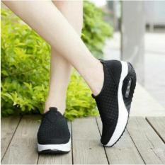 SEPATU SLIP ON WANITA AIR MAX JALA HITAM