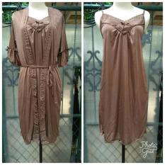 grosir murah set baju tidur satin cantik/ set lingerie baju tidur model kimono