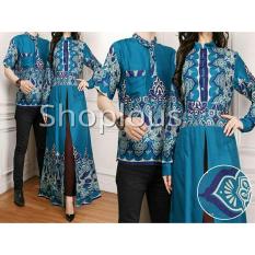 Shoplos Baju coupel ZZ/ Baju Coupel Bella/ Baju Pesta / Baju Pasangan batik / Batik Coupel / Gamis Coupel/ Baju Family / Baju Ayah Bunda/Baju Coupel