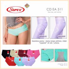 SOREX - 3 Pcs Celana Dalam Wanita - SOREX art EA511 - Seamless (Tanpa Jahitan)