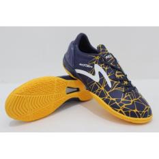 Specs Accelerator Spyder Blue Yellow Sepatu Futsal