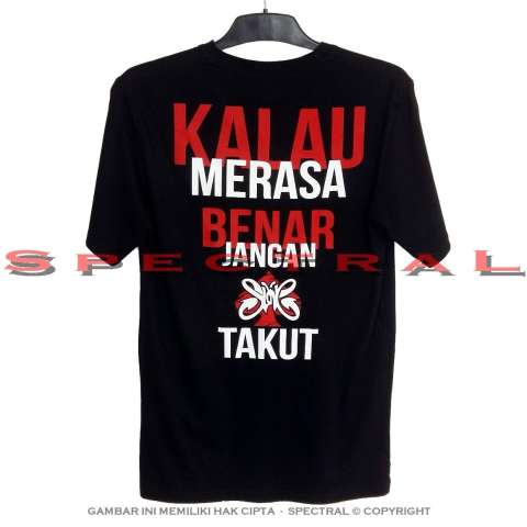 Spectral - Kaos Distro T-Shirt Fashion 100% Soft Cotton Combed 30s Pria Wanita Cewe Cowo Baju T – Shirt 3D Jakarta Bandung Terbaru Baru Jaman Now Kekinian Animasi Seni Gambar Slank Slankers Oi Indonesia Band Rock Musik Gitar Indo Kaka Bim Atasan Pakaian 1