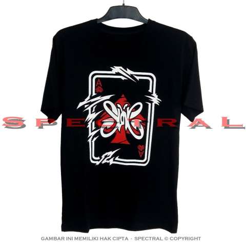 Spectral - Kaos Distro T-Shirt Fashion 100% Soft Cotton Combed 30s Pria Wanita Cewe Cowo Baju T – Shirt 3D Jakarta Bandung Terbaru Baru Jaman Now Kekinian Animasi Seni Gambar Slank Slankers Oi Indonesia Band Rock Musik Gitar Indo Kaka Bim Atasan Pakaian 2