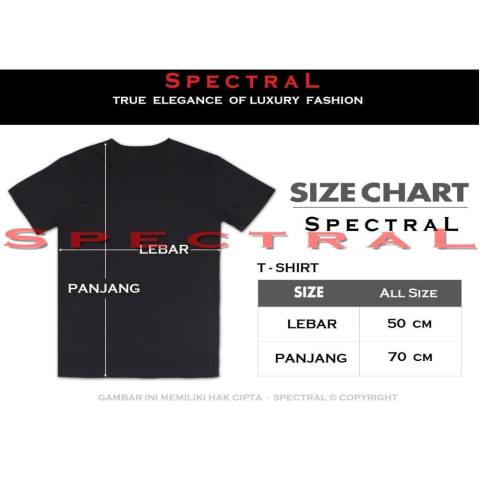 Spectral - Kaos Distro T-Shirt Fashion 100% Soft Cotton Combed 30s Pria Wanita Cewe Cowo Baju T – Shirt 3D Jakarta Bandung Terbaru Baru Jaman Now Kekinian Animasi Seni Gambar Slank Slankers Oi Indonesia Band Rock Musik Gitar Indo Kaka Bim Atasan Pakaian 5