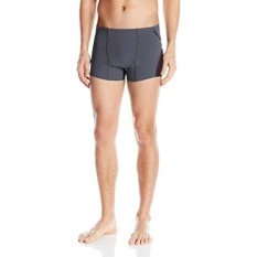Speedo Mens Lazer Fit Square Leg, Speedo Black, - intl