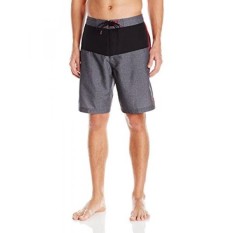 Speedo Mens Long Bay E-Board 21 Inch, Black/Heather, - intl