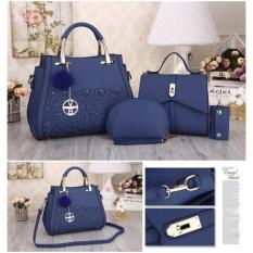SQ2397 HANDBAG WANITA TAS IMPORT TAS BATAM MURAH WANITA GROSIR TAS SET4IN1 A