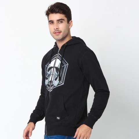 Star Wars Hoodie Captain Phasma Black 1