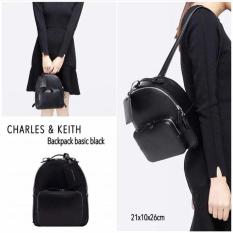 Stok Terbatas Murah Tas Wanita Cewek Branded Charles And Keith Ck Backpack Ransel Import - 2D7I7N